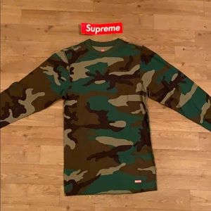 SUPREME camouflaged Thermal Top